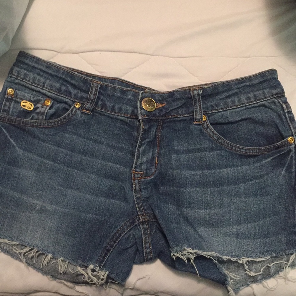 Ecko Red denim shorts